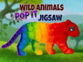 Játék Vadállatok Pop It Puzzl online