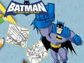 Játék Batman színező könyv online