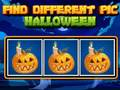 Játék Találd meg a különböző képet Halloween online
