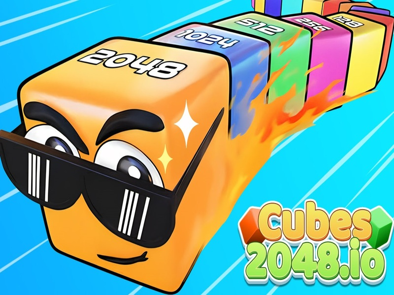 Játék 2048 kockák. IO online