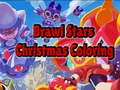 Játék Brawl Stars Karácsonyi Színező online