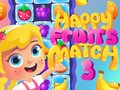 Játék Boldog Gyümölcsök Match3 online