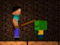 Játék Noob vs Zombik - Erdőbiom online