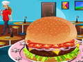 Játék Hamburger Díszítés online