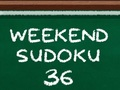 Játék Hétvégi Sudoku 36 online