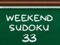 Játék Hétvégi Sudoku 33 online