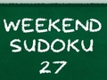 Játék Hétvégi Sudoku 27 online