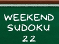 Játék Hétvégi Sudoku 22 online
