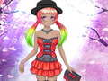 Játék Anime Kawaii: Aranyos Öltöztetős Játék online