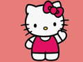 Játék Hello Kitty Színező Könyv online