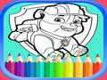 Játék PAW Patrol Színező online