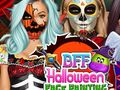 Játék BFF Halloween Arcfestés online