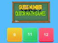 Játék Találd ki a számot Gyors matematikai játékok online