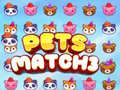 Játék Háziállatok Match3 online