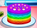Játék Szivárvány Torta Főzés online