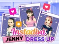 Játék Instadiva Jenny: Öltöztető online
