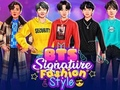 Játék BTS Aláírásos Divatstílus online