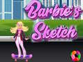 Játék Barbie Vázlata online