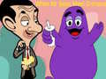Játék Amikor Mr. Bean találkozik Grimace-szel online