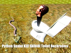 Játék Python Kígyó Megöli Skibidi WC Backrooms online