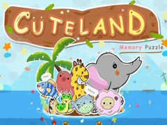 Játék Cuteland Emlékezet Puzzle online