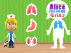 Játék Alice testének szerveinek világa online