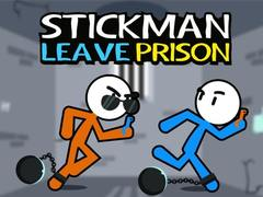 Játék Stickman Elhagyja a Börtönt online