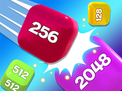 Játék Lánc Kocka 2048 3D Összevonó Játék online