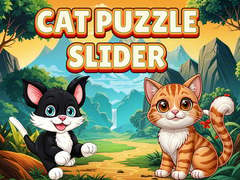Játék Macska Puzzle Csúszka online
