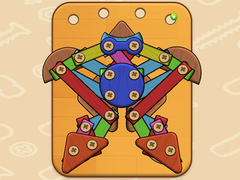 Játék Fa és Csavar Puzzle online