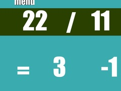 Játék Osztás matematikai kvíz online