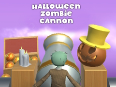 Játék Halloween Zombi Ágyú online