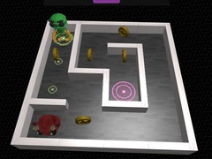 Játék 3D Labirintus és Robot online