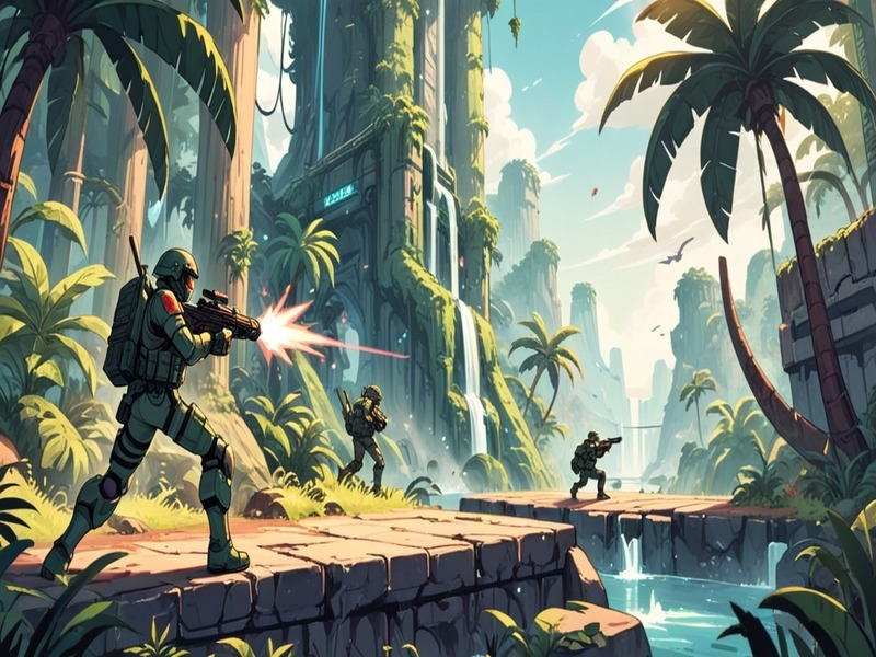 Játék Strike Force: Action platformer online