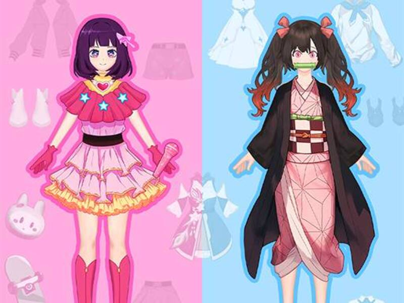 Játék Anime baba- DIY cosplay lány online