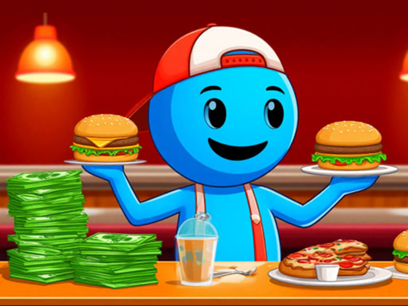 Játék Éttermi szimulátor: Burgerek és pizza online