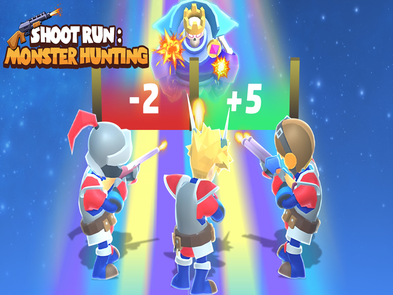 Játék Shoot Run Monster vadászat online