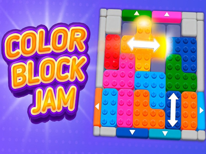 Játék Színes blokk lekvár online