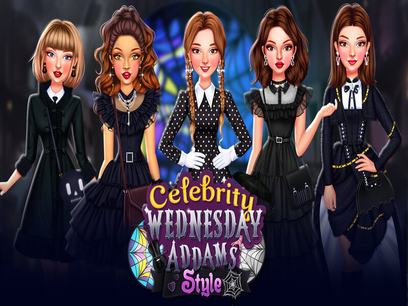 Játék Celebrity szerda addams stílus online
