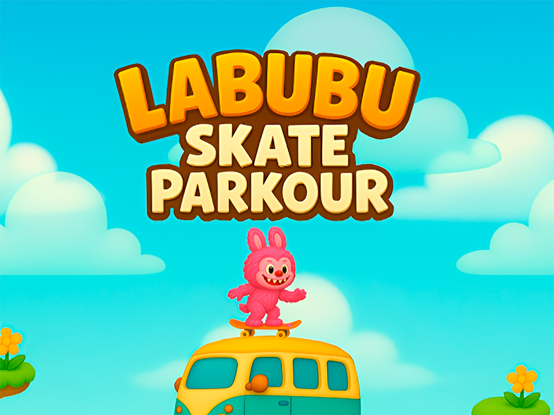 Játék Labubu Skate Parkour online