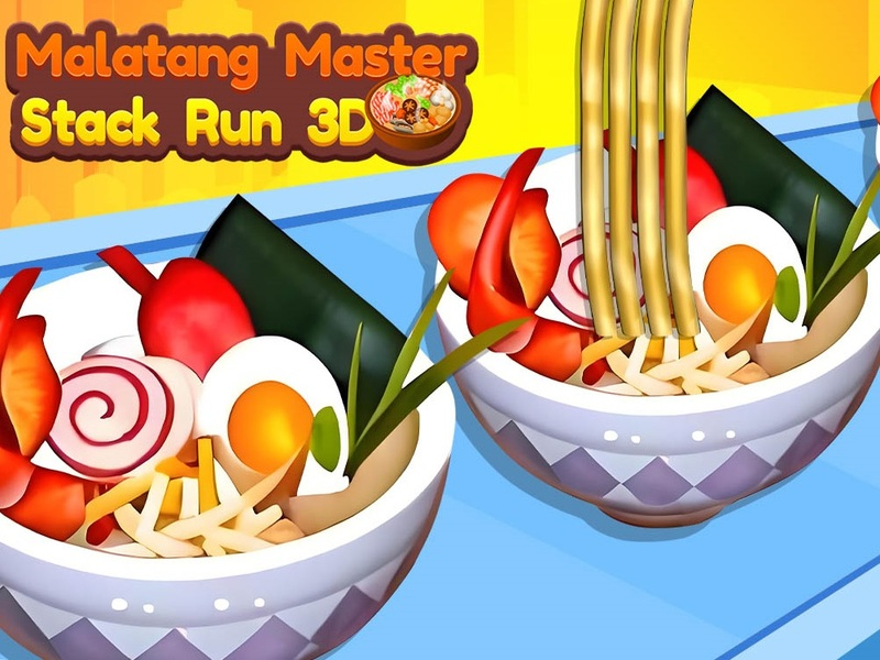 Játék Malatang Master Stack Run 3D online