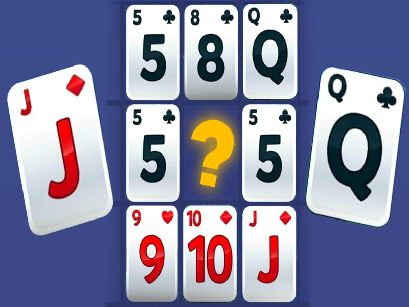 Játék Kártyák egyezik a puzzle-vel online