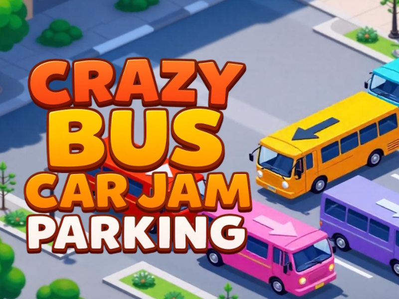 Játék Őrült busz autó lekvár parkoló online