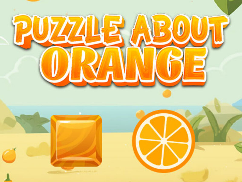 Játék Puzzle a narancsról online
