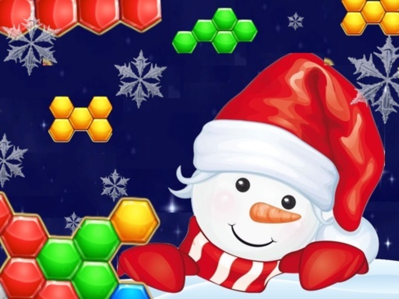 Játék Hexa rendezés: téli kiadás online