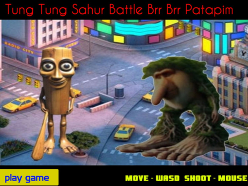 Játék Tung Tung Sahur Battle BRR BRR PATAPIM online