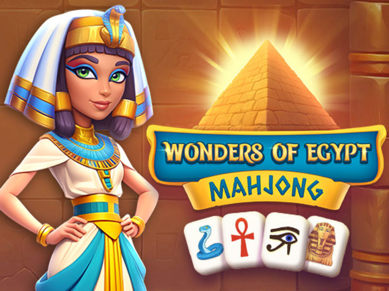 Játék Az Egyiptom csodái Mahjong online