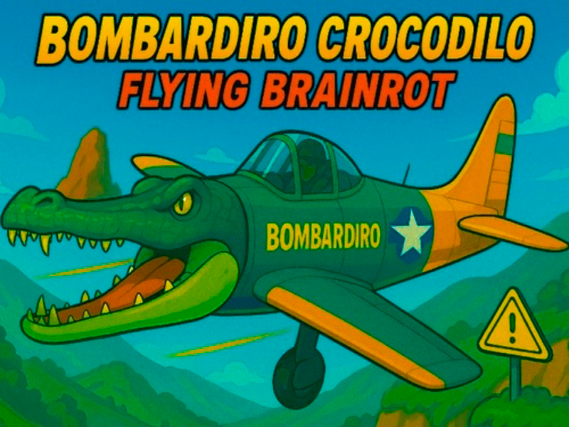 Játék Bombardiro Crocodilo repülő agyrot online