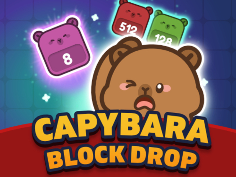 Játék Capybara blokk csepp online
