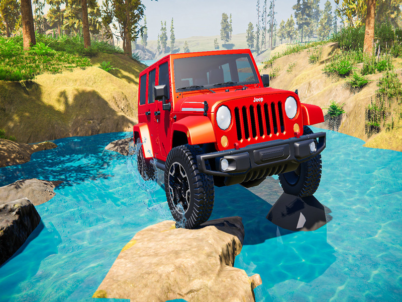 Játék Offroad jeep játék-szimulátor online